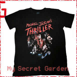 Michael Jackson - Thriller Zombies Official Unisex T Shirt ( Men M , L) ***READY TO SHIP from Hong Kong***